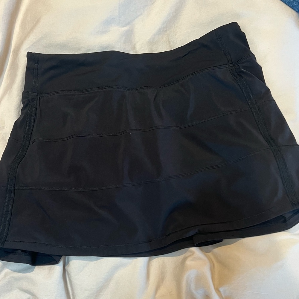 lululemon athletica Black Performance Skort